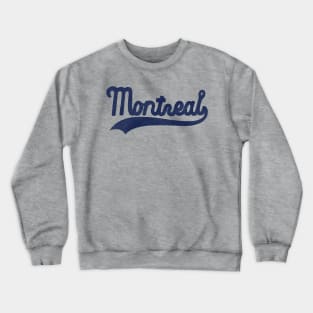 Defunct Montreal Royals Jersey Baseball Team Crewneck Sweatshirt